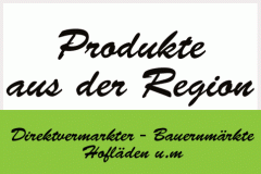 Produkte aus der Region