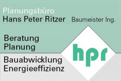 Baumeister Ing. Hans Peter Ritzer, Planungsbüro Ebbs Tirol