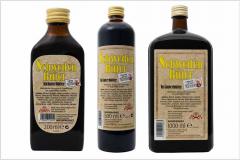 Schwedenbitter mit Safran mit Alkohol