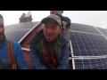 Photovoltaik Montage im Hochgebirge