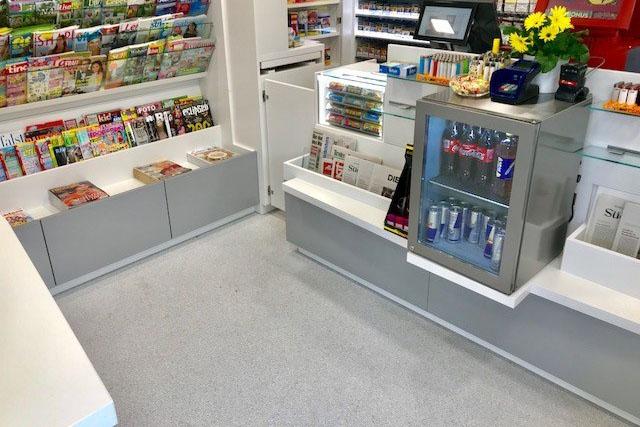 alte Böden von Geschäftsräumen werden renoviert | Offlineshop | RHO