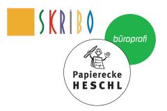 Büro Schule Geschenke SKRIBO PAPIERECKE HESCHL Birkfeld Steiermark im Bezirk Weiz| Geldgeschenke Trendartikel