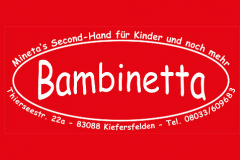 BAMBINETTA SECOND HAND Geschäft für Kinder und Jugendliche  Kiefersfelden Bayern