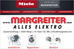 MARGREITER der ELEKTROPROFI Miele Center Elektriker Wörgl Tirol