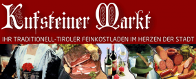 KUFSTEINER MARKT Lebensmittel Souvenirs Speck Saler Maria Anna