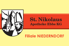 ST.  NIKOLAUS APOTHEKE  NIEDERNDORF - die nördlichste Apotheke Tirols