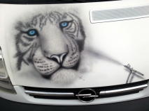 Airbrush auf Auto, Motorrad uvm.