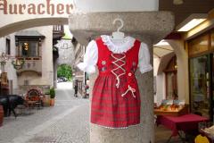 KINDER TRACHT Dirndlkleid rot