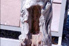 Brunnen aus Holz