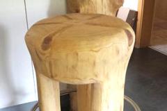 Barhocker aus Holz