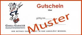 Gutscheine - immer ein passendes Geschenk