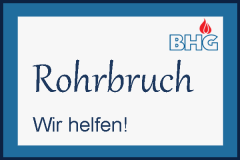 Hilfe bei Rohrbruch