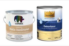 Holzschutz von Caparol und Danske