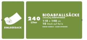 Biosack 120L od. 240L für Biotonne von CSV