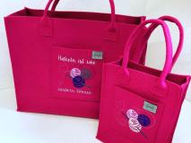 Filztasche Pink