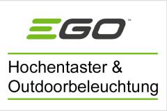 EGO elektrische Hochentaster & Outdoorbeleuchtung