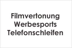 Filmvertonung - Werbesports - Telefonschleifen