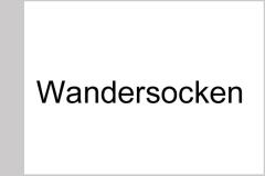 Wandersocken