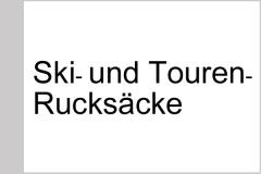 Rucksäcke für Skitouren