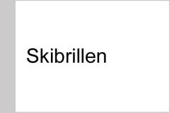 Skibrillen