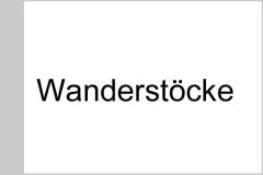 Wanderstöcke