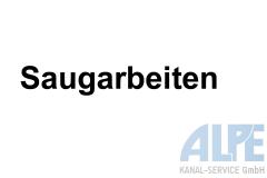 Saugarbeiten - mit Hochleistungs-Saugfahrzeugen entfernen wir Nassabfälle sauber und schnell