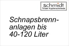 Schnapsbrennanlagen 40-120 Liter