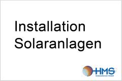 ALTERNATIVE ENERGIEN - Installation von Solaranlagen zur Heizungsunterstützung