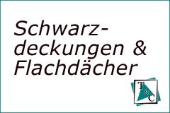 Schwarzdeckungen - Sanierung von Flachdächern, Terrassen und Balkonen