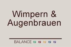 Wimpern färben - Augenbrauen färben & faconieren