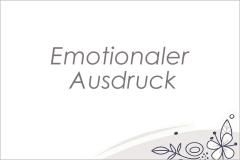 Emotionaler Ausdruck (z.B. Bonding)