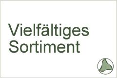Vielfältiges Sortiment