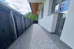 Natursteinteppich für Balkone