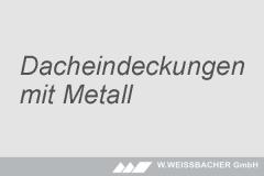 Dacheindeckungen mit Metall