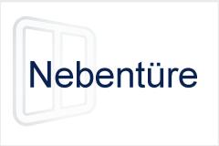 NEBENTÜREN - für unterschiedliche Einsatzbereiche und bauliche Anforderungen.