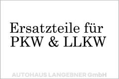 Ersatzteile für PKW & LLKW