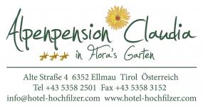 HOTEL HOCHFILZER - Ellmau Tirol und Alpenpension Claudia Das Baumhaus in Flora’s Garten und Haus Garden