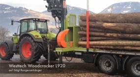 Westtech Woodcracker L920 - auf Gögl Rungenanhänger