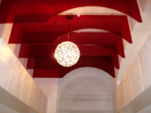 PLEXIGLAS® Wolken rot
