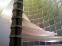 PLEXIGLAS® Wendeltreppe