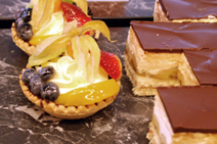 verschiedenen Kuchen und Torten