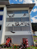 Musikmittelschule Wildschönau Fassadengestaltung 2021