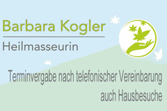 Heilmasseurin BARBARA KOGLER Masseurin Niederndorf Tirol