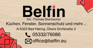 KÜCHEN TIROL | BELFIN Thomas Steinbacher Bad Häring Fenster Küchen Tirol Bezirk Kufstein